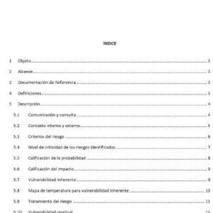 Matriz ISO 17024: Análisis, Evaluación y Tratamiento de Riesgos